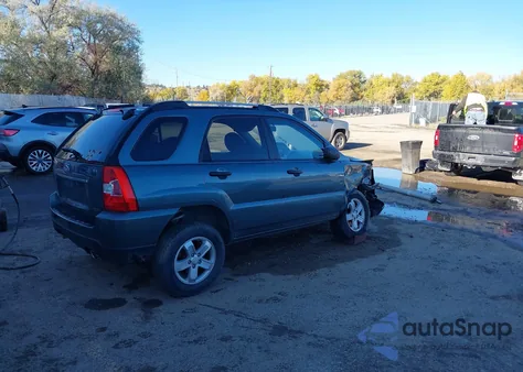 2009 Kia Sportage Lx V6 from USA, damaged, VIN KNDJE723X97585177